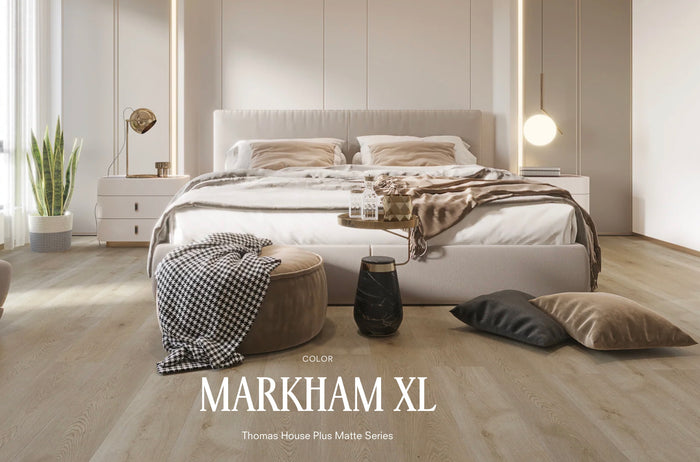 MARKHAM OAK XL (NEW) - Thomas House Plus Waterproof Flooring by McMillan Floors