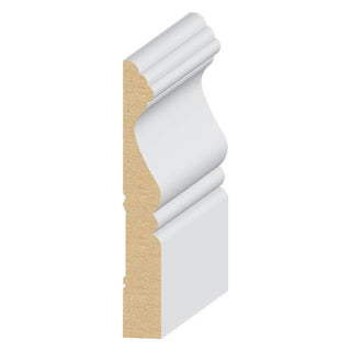 Cape Cod Base 4'' Molding 318MUL - Baseboard by EL and EL Wood Products - The Flooring Factory