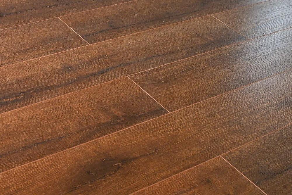 Basilica Teakwood 12mm Laminate Flooring by Tropical Flooring - Laminate by Tropical Flooring