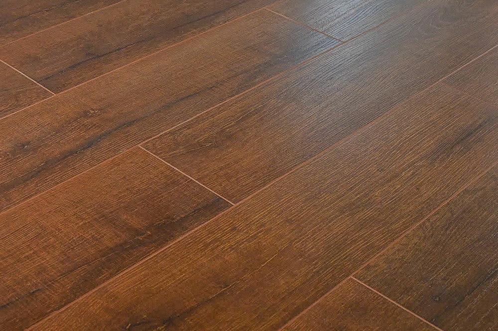 Basilica Teakwood 12mm Laminate Flooring by Tropical Flooring - Laminate by Tropical Flooring