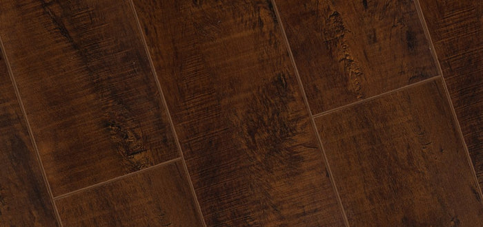 LUXURY COLLECTION Colonial Brown - 12mm Laminate Flooring by The Garrison Collection, Laminate, The Garrison Collection - The Flooring Factory
