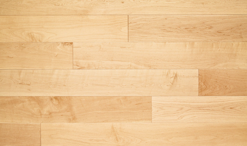 Maple Natural Hand Scrapped - 5'' x  9/16'' Engineered Hardwood by Urban Floors