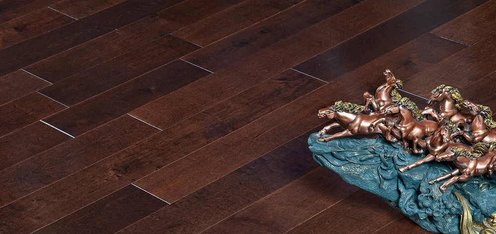 GARRISON || SMOOTH COLLECTION Espresso - Engineered Hardwood Flooring by The Garrison Collection, Hardwood, The Garrison Collection - The Flooring Factory