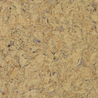 Golden Butterfly Prefabricated Quartz Countertop by BCS Vienna