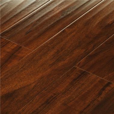 Borneo Teak - 12.3mm MEGAClic Laminate Flooring by AJ Trading