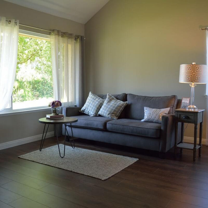 ESSENCE COLLECTION Midnight Black - 12mm Laminate Flooring by Dyno Exchange, Laminate, Dyno Exchange - The Flooring Factory