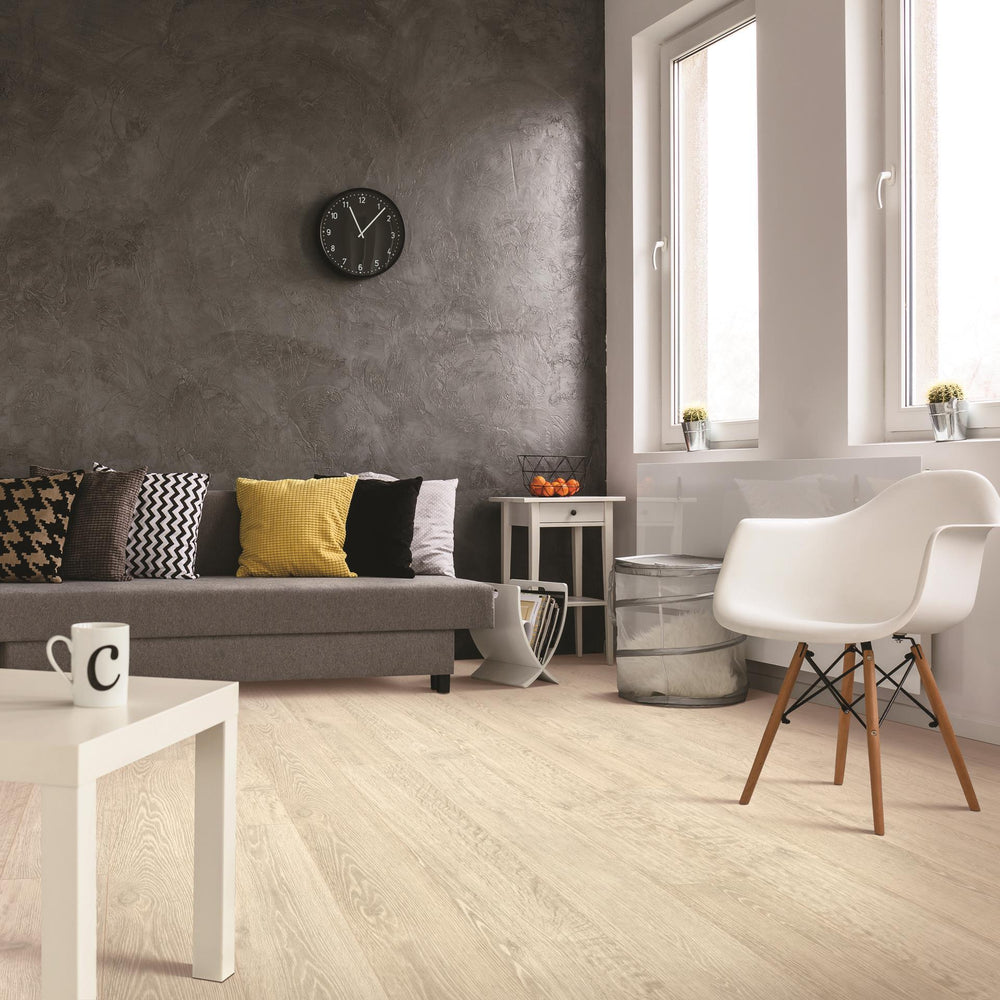 NatureTEK COLLECTION Morning Frost Oak - 12mm Laminate Flooring by Quick-Step, Laminate, Quick Step - The Flooring Factory