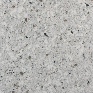 New Chrome Prefabricated White Quartz Countertop by BCS Vienna