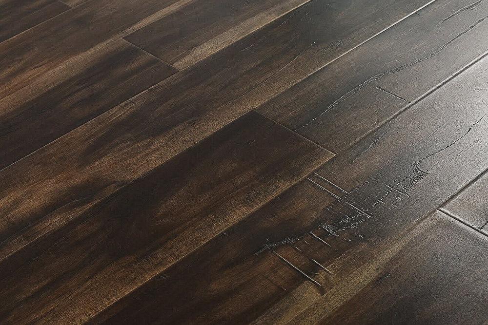 Smokey Walnut 12mm Laminate Flooring by Tropical Flooring, Laminate, Tropical Flooring - The Flooring Factory