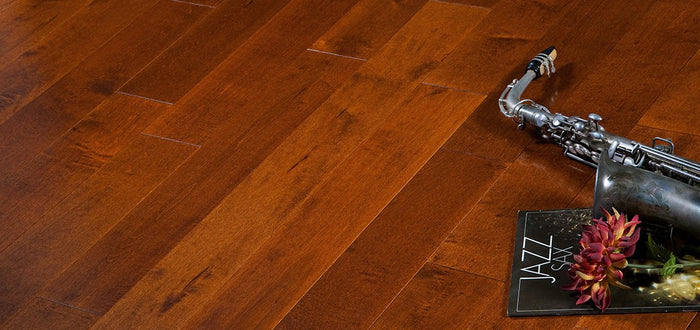 GARRISON || SMOOTH COLLECTION Syrup - Engineered Hardwood Flooring by The Garrison Collection, Hardwood, The Garrison Collection - The Flooring Factory