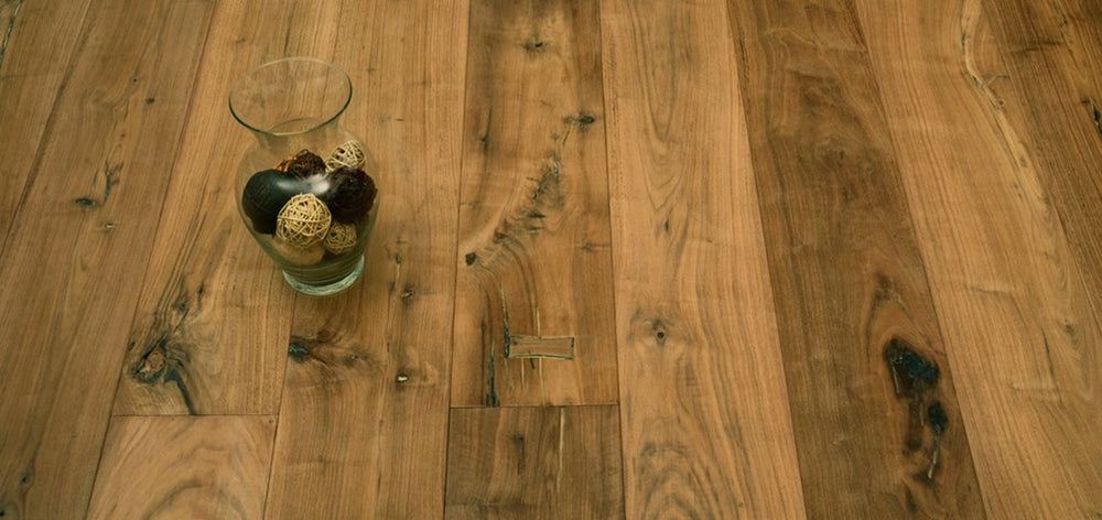 NOUVELLE COLLECTION Walnut Weathered - Engineered Hardwood Flooring by The Garrison Collection, Hardwood, The Garrison Collection - The Flooring Factory