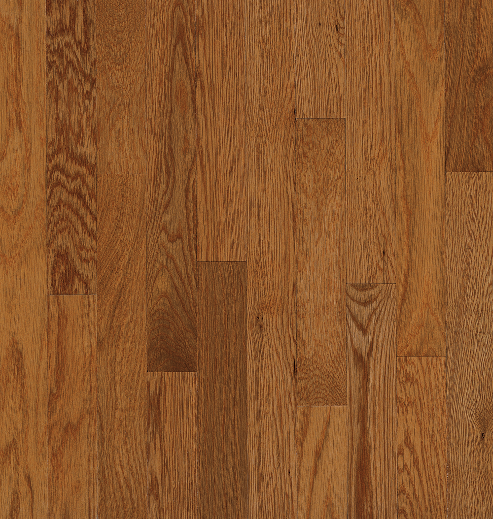 Gunstock 2 1/4" LOW GLOSS - Natural Choice Collection - Solid Hardwood Flooring by Bruce