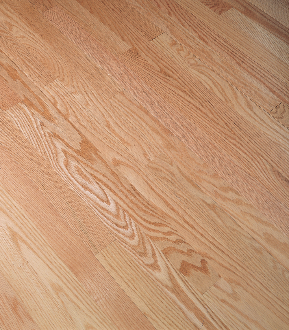 Natural Oak 2 1/4" - Fulton Collection - Solid Hardwood Flooring by Bruce