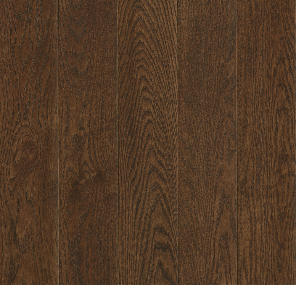 Mocha Oak 5" - Turlington Signature Series Collection - Engineered Hardwood Flooring by Bruce