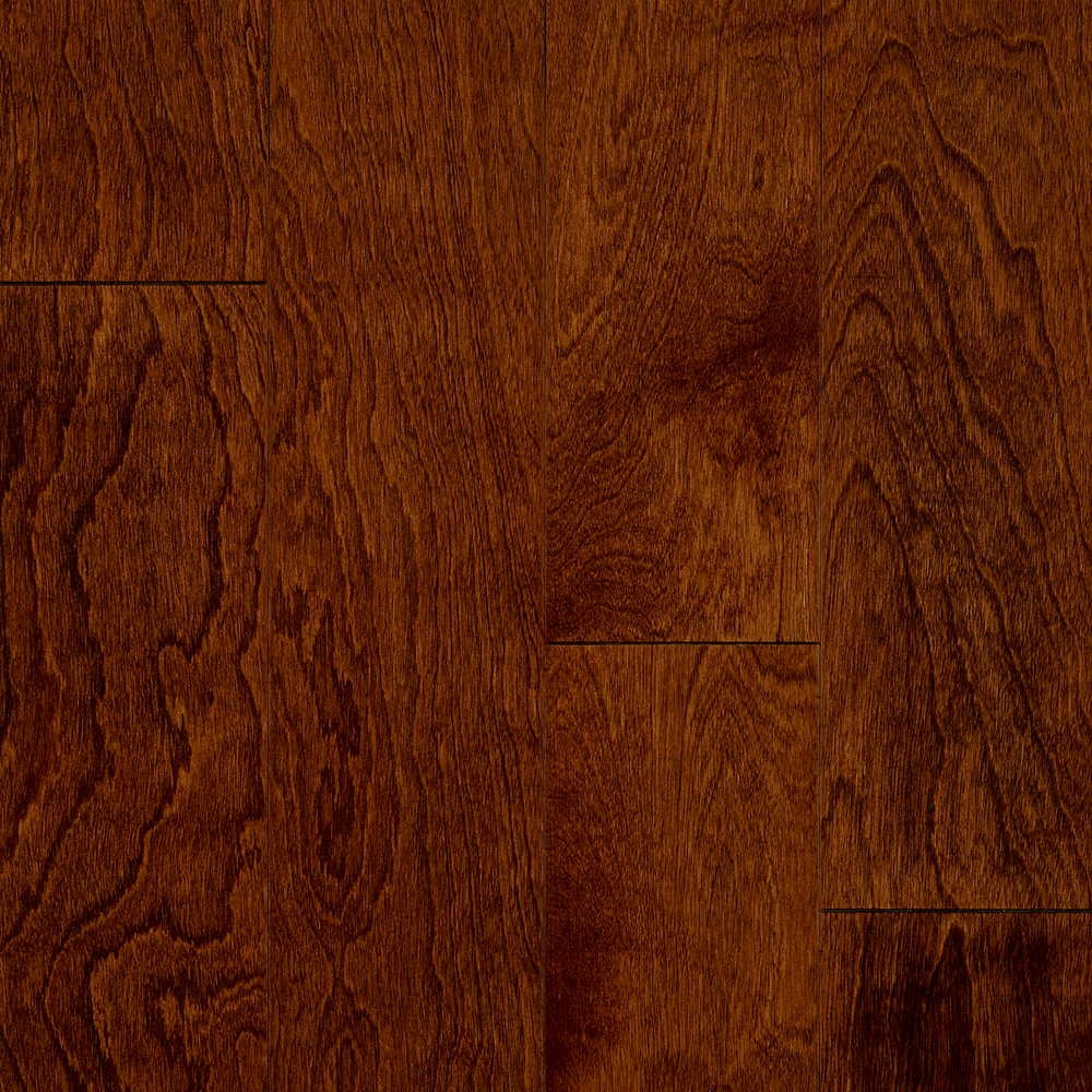 Glazed Rust Red Birch 5" - Turlington Signature Series Collection - Engineered Hardwood Flooring by Bruce