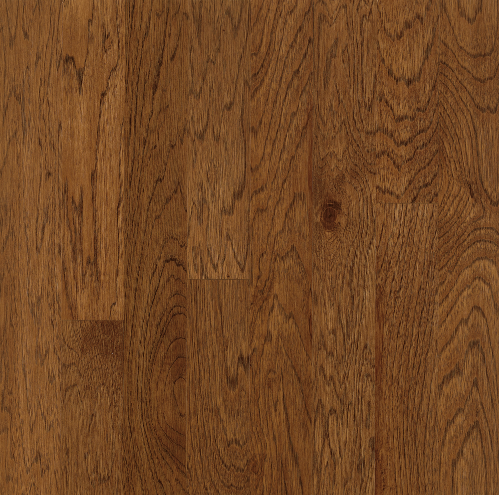 Falcon Brown Hickory 3" - Turlington Lock&Fold Collection - Engineered Hardwood Flooring by Bruce