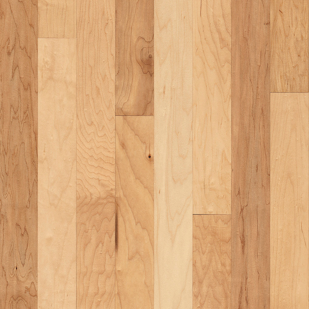 Natural Maple 3" - Turlington Lock&Fold Collection - Engineered Hardwood Flooring by Bruce