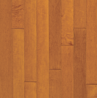 Russet/Cinnamon Maple 5" - Turlington Lock&Fold Collection - Engineered Hardwood Flooring by Bruce