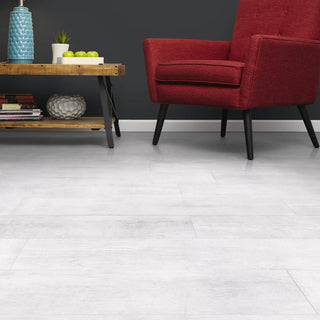 Vanity White Waterproof Flooring by Inhaus