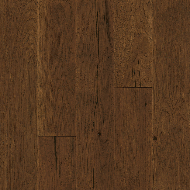 Deep Etched Garden Bridge Hickory - Brushed Impressions Collection - Engineered Hardwood Flooring by Bruce