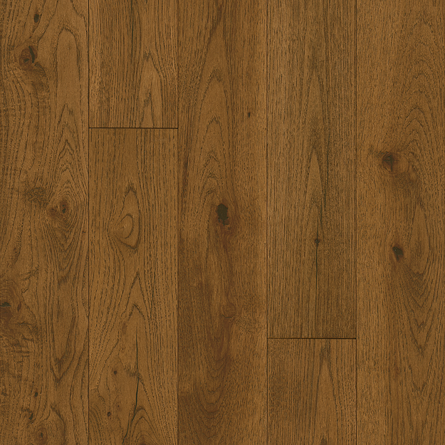 Deep Etched Haystack Hickory - Brushed Impressions Collection - Engineered Hardwood Flooring by Bruce