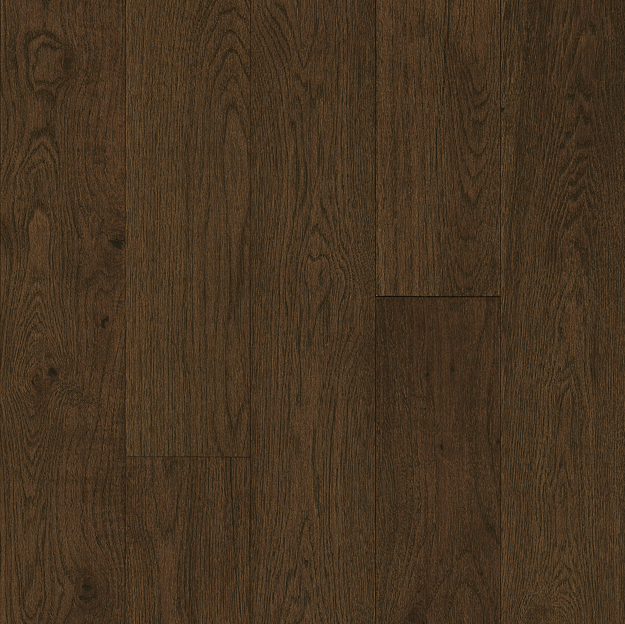 Deep Etched Parisian Cafe Hickory - Brushed Impressions Collection - Engineered Hardwood Flooring by Bruce